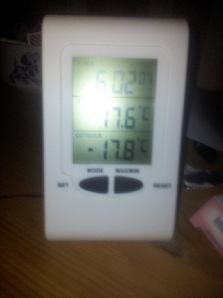 Vår termometer ca 5.15